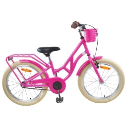 Bicicleta pentru Copii 20 Inci pentru 6-11 ani Roz închis GartenMobel Dekor