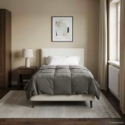 Pilota de vara Patos Gri deschis 135 x 200 cm Microfibra GartenMobel Dekor