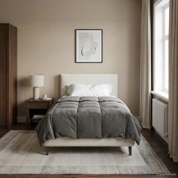 Pilota de vara Patos Gri deschis 155 x 220 cm Microfibra GartenMobel Dekor