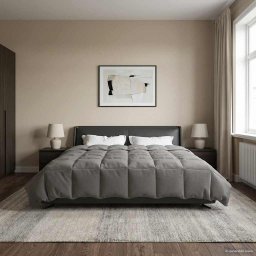 Pilota de vara Patos Gri deschis 220 x 260 cm Microfibra GartenMobel Dekor