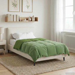 Pilota de vara Patos Verde 155 x 220 cm Microfibra GartenMobel Dekor