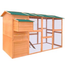 Cotet pentru pasari, 295 x 163 x 170 cm, lemn GartenMobel Dekor