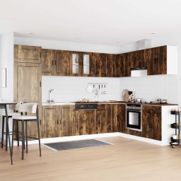 Dulap baza chiuveta cu usa Porto 2 pcs Maro Lemn compozit GartenMobel Dekor