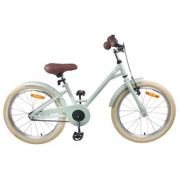 Bicicleta pentru Copii 18 Inci pentru 5-7 ani Verde deschis GartenMobel Dekor