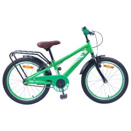 Bicicleta pentru Copii 18 Inci pentru 5-7 ani Verde GartenMobel Dekor