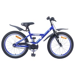 Bicicleta pentru Copii 18 Inci pentru 5-7 ani Albastru închis GartenMobel Dekor