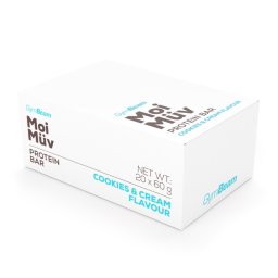 GymBeam Baton proteic MoiMüv 20 x 60 g biscuiți & cremă