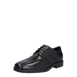 GEOX Pantofi cu șireturi negru