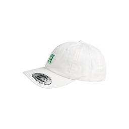 Urban Classics Șapcă 'Letter' verde iarbă / alb