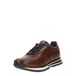 bugatti Sneaker low 'Philip' maro coniac / negru