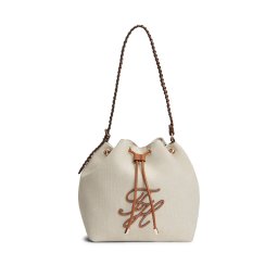 TOMMY HILFIGER Geantă tip sac crem / maro pueblo