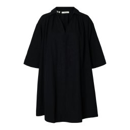 SELECTED Rochie dimensiuni mari 'SLFLUISA-TALIA' negru
