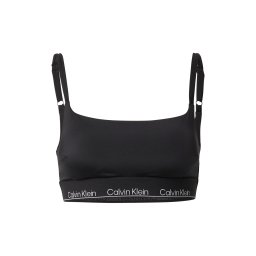 Calvin Klein Swimwear Sutien costum de baie negru / alb