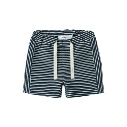 NAME IT Pantaloni 'NBMFIBER' bleumarin / alb