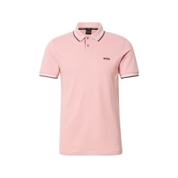 BOSS Tricou 'Paul' roz / negru