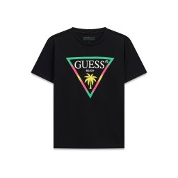 GUESS Tricou 'MINIME' turcoaz / galben / roz / negru