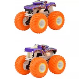Hot Wheels Monster Trucks: mașină care luminează în întuneric - Shark Wreak