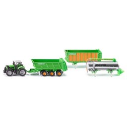 Siku Farmer Tractor Deutz with Joskin Trailer kit (1848)