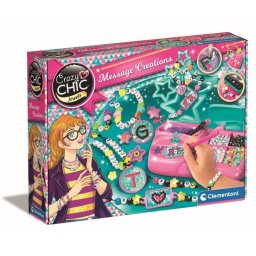 Kit creativ Crazy Chic cu litere și atelier de bijuterii