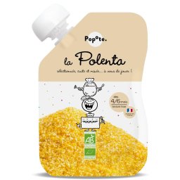 Piure BIO din 100% gris de porumb, +4 6 luni Popote