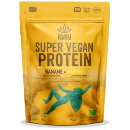Proteina Super Vegan BIO(dupa efort) cu banana Iswari