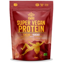 Proteina Super Vegan BIO(dupa efort) cu cacao Iswari
