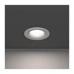 Eglo 902271 - Plafonieră pentru baie SALABATE LED/4,9W/230V pr.8,8cm IP65 albă