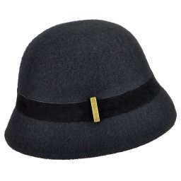Palarie Betmar Kensie Cloche Negru