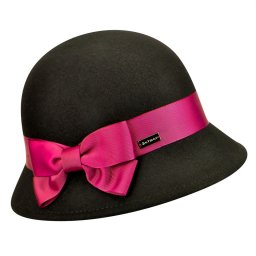 Palarie Betmar Emma Cloche Negru