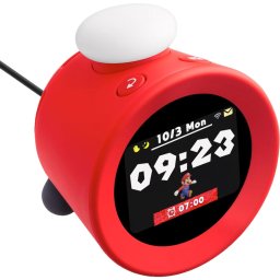 Ceas desteptator digital interactiv Nintendo, Rosu