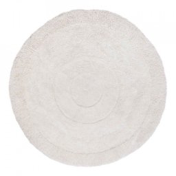 Covor pentru copii alb din fibre naturale 250 cm Arctic Lorena Canals