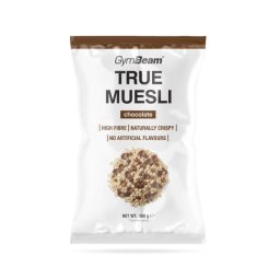 GymBeam True Muesli 500 g ciocolată