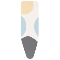 Husa pentru masa de calcat Brabantia C 1003441, 124x45 cm, 9 mm, PerfectFlow, Alb/Gri