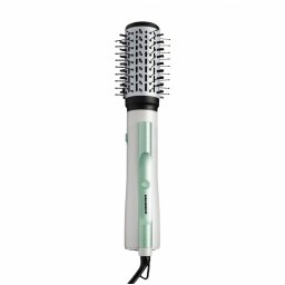 Perie Perie rotativă cu aer cald 1200W, 3 capete (perie + concentrator + difuzor), 2 viteze, aer rece, înveliș ceramic, alb