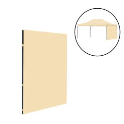 Grădină gazebo perete lateral copertină 3x4,5 m bej
