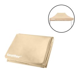 Copertină pentru foișor de grădină 3x4 m bej