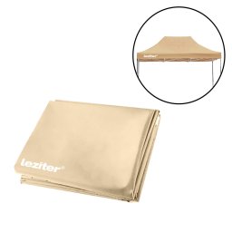 Copertină pentru foișor de grădină 3x4,5 m bej