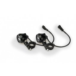 Auxiliary LED lights PUIG BEAM 2.0 Negru homologated, set