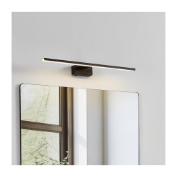 Eglo 901848-LED Lampă pentru oglindă de baie CONETTILLA, LED 10 W, 230 V, 60 cm, IP44, negru