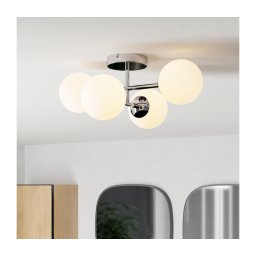 Eglo 902098 - Plafonieră LED aplicată pentru baie CASTROVIDO 4xG9/4,2W/230V IP44 crom