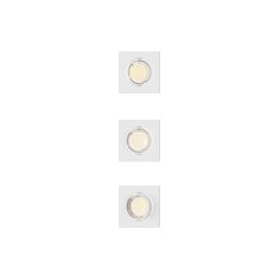 Philips - Set 3 spoturi încastrate PERIDOT 1xGU10/7W/230V, alb