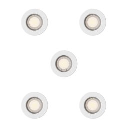 Philips - Set de 5 spoturi încastrate PERIDOT 1xGU10/7W/230V alb