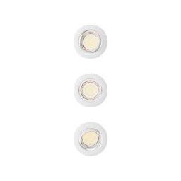 Philips - Set de 3 spoturi încastrate PERIDOT 1xGU10/7W/230V, alb