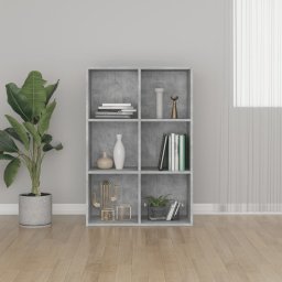 Biblioteca/Servanta, gri beton, 66x30x98 cm, PAL GartenMobel Dekor