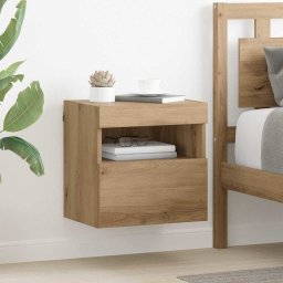 Dulap TV de perete Pe perete Stejar Artizanal 40 x 30 x 40 cm GartenMobel Dekor