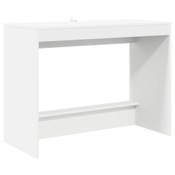 Birou pentru pat Alb 100 x 45 x 75 cm Lemn compozit GartenMobel Dekor