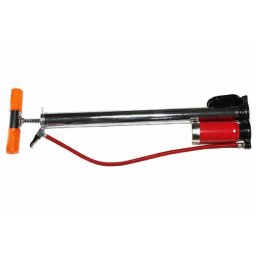 Pompa auto manuala metalica cu manometru pentru anvelope si gonflabile