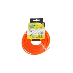 Fir motocoasa patrat Micul Fermier 4.0 mm x 15 m, pentru trimmer