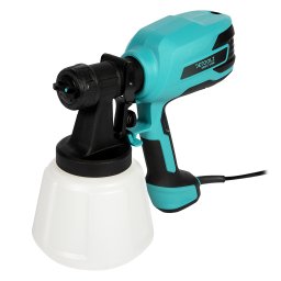 Pistol electric de vopsit Detoolz 400W, 1000 ml/min, 4 duze pentru pereti si lemn