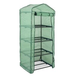 Mini sera pentru rasaduri Micul Fermier 70x50x160 cm, folie polietilena UV4 140 g/mp